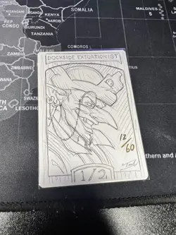 Dockside Extortionist Artist Proof Signed And Sketched By Forrest Imel RARE - Image 2