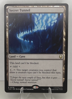 MTG TLA-0278 Secret Tunnel - Avatar: The Last Airbender Rare - Image 1