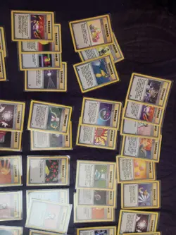 Pokemon TCG Wizards Trainer Card Lot Base Set Psyduck Machoke 1999 81x - Image 2