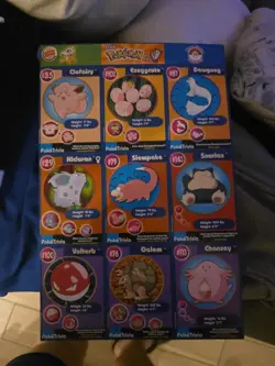 Burger King Pokemon Uncut Sheets 4 Different Sets 40 Total Sheets - Image 5