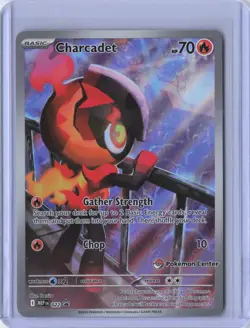 Charcadet #022 ME: Mega Evolution Promo Pokemon Center Stamp - Image 1