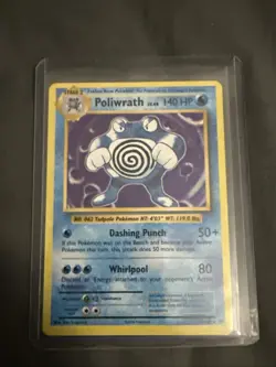 Pokemon TCG Poliwrath Holo Rare Card 25/108 Evolutions 2016 - Image 1