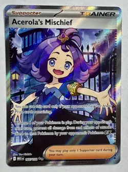 Acerola’s Mischief Pokemon 165/132 Mega Evolution - Image 1
