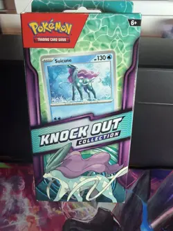 Pokemon TCG Knock Out Collection Suicune Promo 2 Packs & Stickers FACTORY SEALED - Image 2