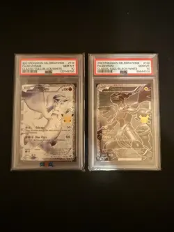 Pokemon Celebrations Collection PSA 10 RESHIRAM #113 & ZEKROM #114 - Image 3