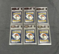 2025 Pokemon Eevee 173 Illustration Rare Promo PSA 9 (Lot of 6 PSA slabs) - Image 2