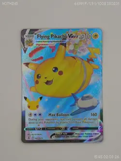 Pokemon TCG Flying Pikachu VMAX Celebrations 007/025 Holo Ultra Rare ⭐ - Image 1