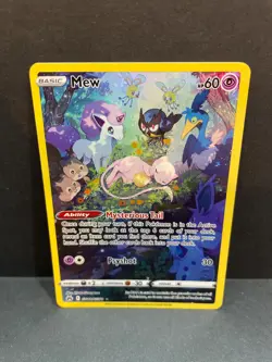 Pokemon Crown Zenith Galarian Gallery Mew GG10/GG70 NM - Image 1