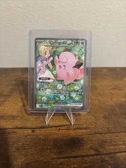 Lillie's Clefairy ex 184/159 SIR Journey Together Pokemon TCG Full Art Trainer - Image 1