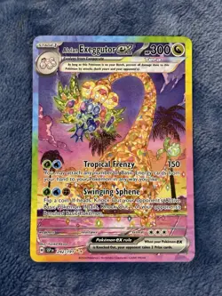Pokemon TCG Alolan Exeggutor EX 242/191 Scarlet & Violet Surging Sparks - Image 1