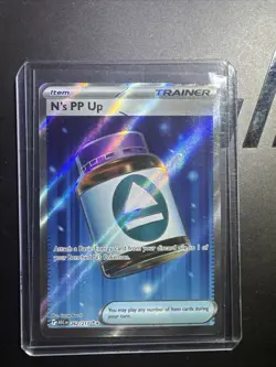 N's PP Up 262/217 Full Art Ultra Rare Pokemon Ascended Heroes ENGLISH NM - Image 1