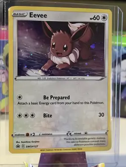 Pokemon TCG Eevee Sword & Shield SWSH127 Promo Promo LP/NM - Image 1