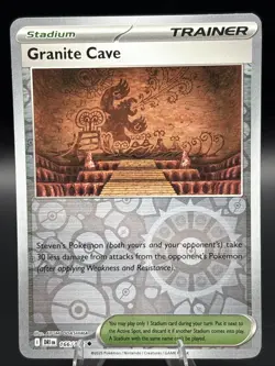 Pokemon TCG - Granite Cave 166/182 - Destined Rivals - Reverse Holo - Image 1