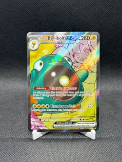 Pokemon TCG - Ionos Bellibolt Ex - Journey Together - Full Art 172/159 - NM - Image 1