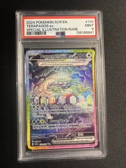 Pokemon Terapagos ex - 170/142 - Special Illustration Rare - PSA - Image 1