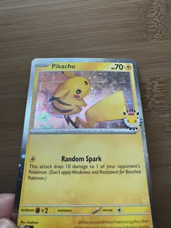 Pokemon Pikachu 051 /162 2026 Pokemon Day Stamped Promo TCG NM ✨ - Image 3