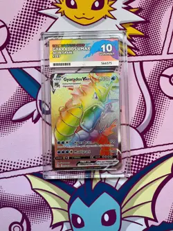 Pokemon TCG - Gyarados VMAX 207/203 - Swsh07 Evolving Skies - Graded - ACE 10 - Image 1