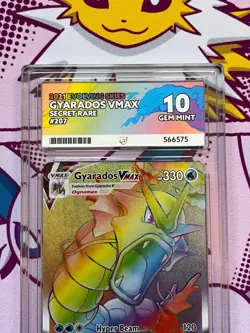 Pokemon TCG - Gyarados VMAX 207/203 - Swsh07 Evolving Skies - Graded - ACE 10 - Image 2