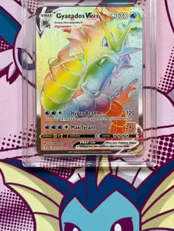 Pokemon TCG - Gyarados VMAX 207/203 - Swsh07 Evolving Skies - Graded - ACE 10 - Image 3