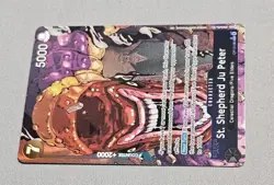 One Piece TCG St. Shepherd JuPeter Alt Art OP13-084 Carrying On His Will English - Image 4