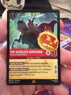 The Headless Horseman - Disney Lorcana -Whispers In The Well - Legendary 125/204 - Image 1