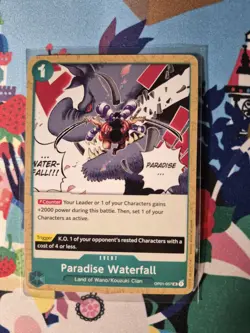 One Piece Card Game Paradise Waterfall OP01-057 PRE-ERRATA Romance Dawn NM - Image 1