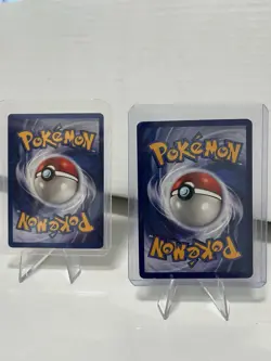 Zubat 57/62 + Golbat 34/62 Pokemon Cards TCG Base Set Fossil Bundle - Image 2