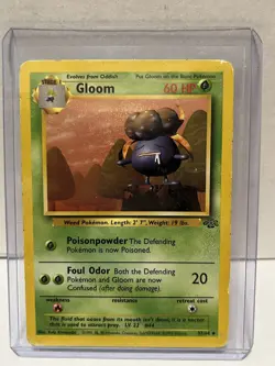 Pokemon TCG Gloom Jungle 37/64 Regular Unlimited Uncommon Card WOTC - Image 1