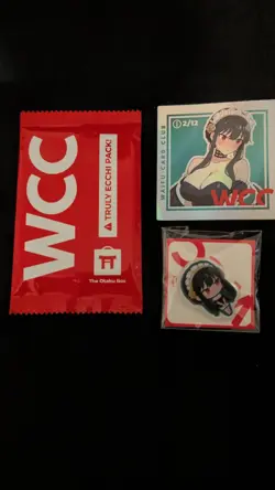 Official Otaku Box WCC Arc 1 Chapter 1 Sealed 10 Waifu Card Booster Set 18+ Nude - Image 2