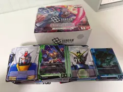 Gundam Card Game GD01 Newtype Rising 300+ Card Lot Rare Bulk C/U/R Bundle NM - Image 1