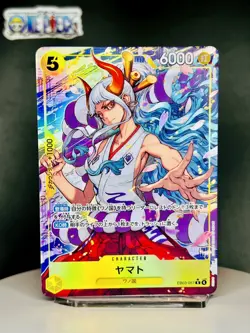 One Piece Card Game 🏴‍☠EV03-057 Yamato R Alt Art Foil JPN NM US Seller 🇺🇸 - Image 1