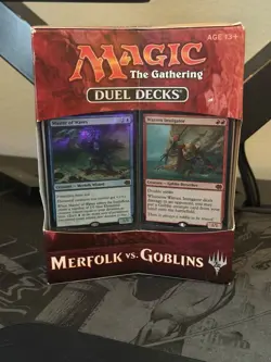 Duel Decks: Merfolk vs. Goblins Box Set Magic The Gathering MTG Factory Sealed - Image 1
