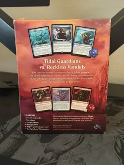 Duel Decks: Merfolk vs. Goblins Box Set Magic The Gathering MTG Factory Sealed - Image 2