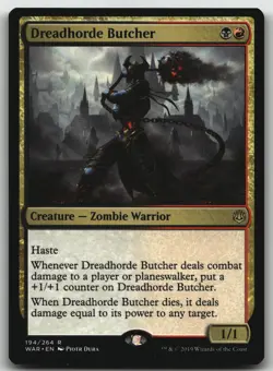 Dreadhorde Butcher R War of the Spark 194 LP - Image 1