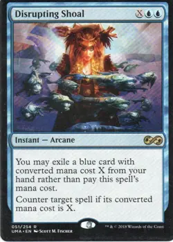 MTG: Ultimate Masters: Disrupting Shoal: Lightly Played Condition - Image 1
