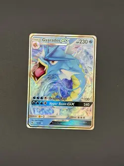 Gyarados GX - 16/68 - Pokemon Hidden Fates Sun & Moon Ultra Rare Card NM 💦 - Image 1