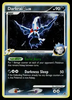Pokemon Card - Darkrai G Rising Rivals 3/111 Holo Rare - Image 1