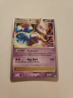 Pokemon Legends Awakened Mewtwo LV. X 144/146 Ultra Rare - Very Good 2008 - Image 1