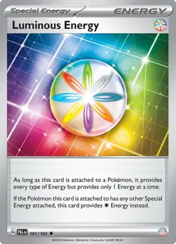 Normal - Luminous Energy - 191/193 - SV02: Paldea Evolved - NM - Image 1