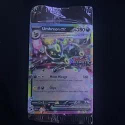 Pokemon Umbreon ex Prismatic Evolutions 060 Stamped Surprise Box Promo SEALED - Image 1