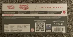 Pokemon Scarlet & Violet White Flare Elite Trainer Box 9 Booster Packs - Image 3