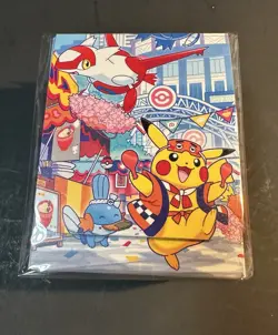 Japanese Pokemon Center Deck Box Set Hiroshima Tohoku Fukuoka + 1 Sleeve Of Each - Image 4