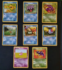 LOTTO 20/32 POKEMON - FOSSIL PRIMA EDIZIONE - COMUNI/NON COMUNI - MANCOLISTE - Image 3