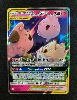 Carte Pokemon : Togepi Melo Toudoudou Escouade 2019 Eclipse Cosmique 143/236 NM - Image 1