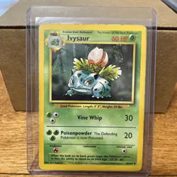 Ivysaur 30/102 Pokemon 1999 Unlimited Base Set - Image 1
