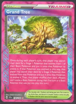 Pokemon Grand Tree 136/142 Stellar Crown ACE SPEC Ultra Rare Holo NM - Image 1