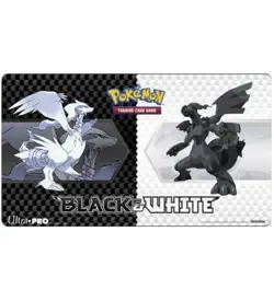 Pokemon Black and White Gen v5 Playmat Ultra Pro Reshiram Zekrom New Sealed - Image 1