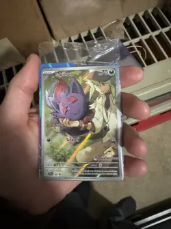 Pokemon Center N's Zorua Stamped Promo Journey Together 189 Sealed - Image 1