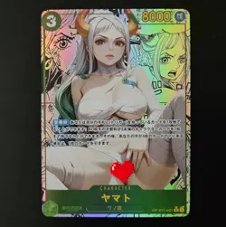 Custom Yamato Manga Goddess Waifu Card Holo One Piece CCG Anime - Image 1