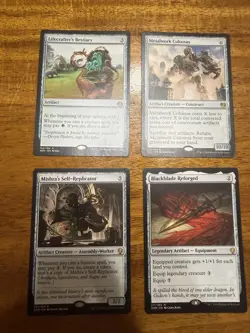 Magic The Gathering MTG Colorless Rare Lot 4 Blackblade Reforged Bestiary DOM - Image 1
